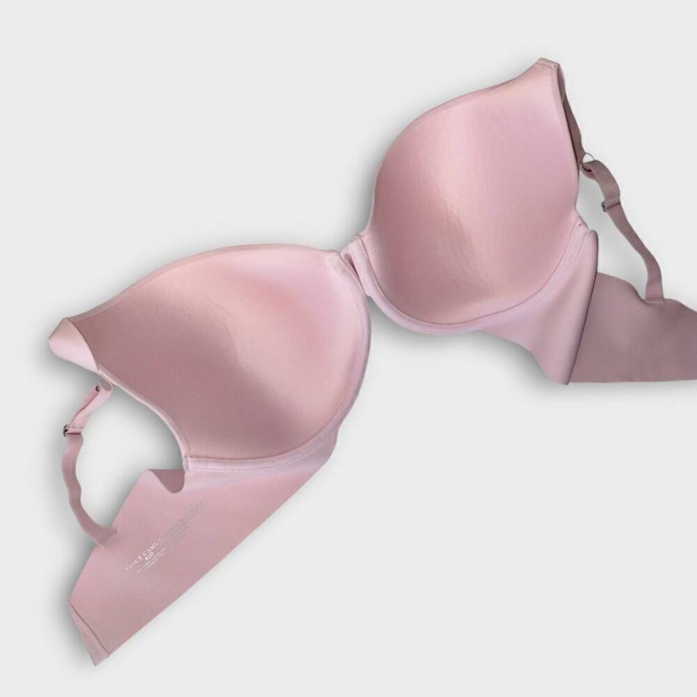 Vince Camuto Womens Bra Sz 42D Pink Nylon Spandex Comfort Adjustable Intimates